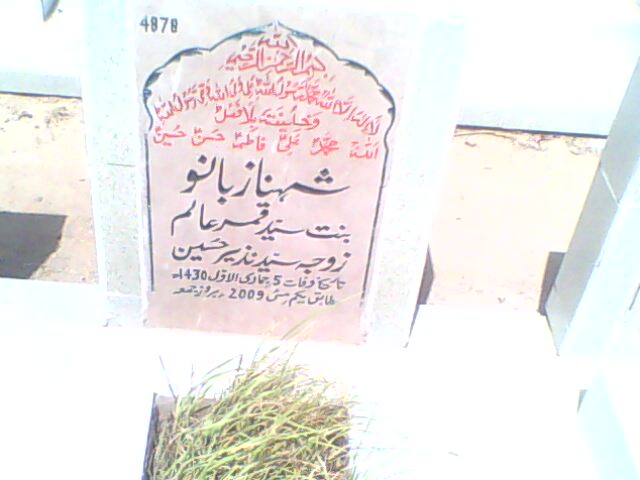 4878 – Shehnaz Bano