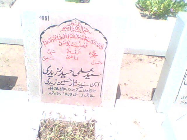 4881 – Syed Ali Haider Zaidi