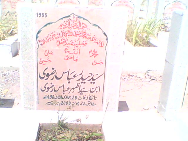 4985 – Syed Haider Abbas Rizvi