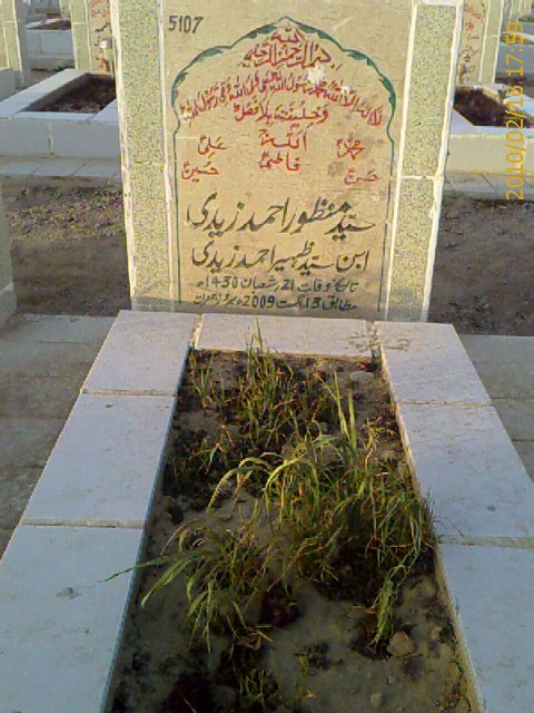5107 – Syed Mansoor Ahmed Zaidi