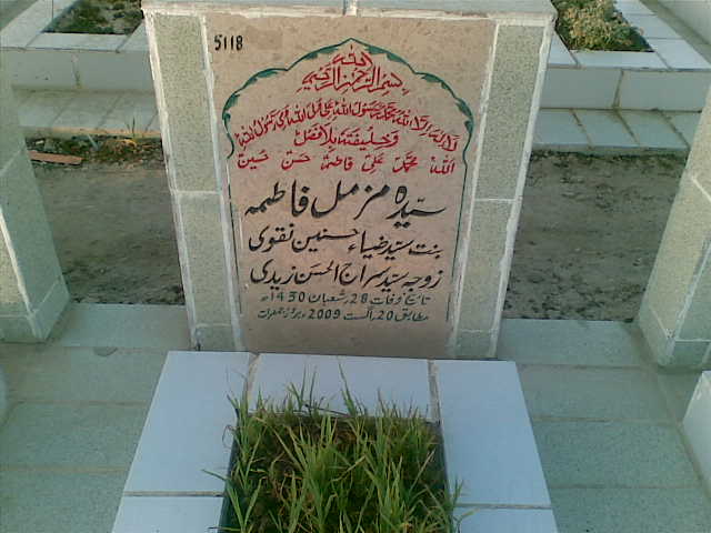 5118 – Syeda Muzamil Fatima