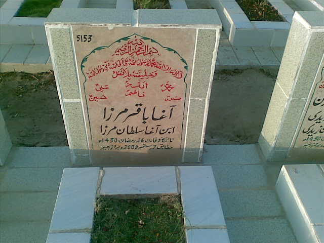 5153 – Agha Baqar Mirza