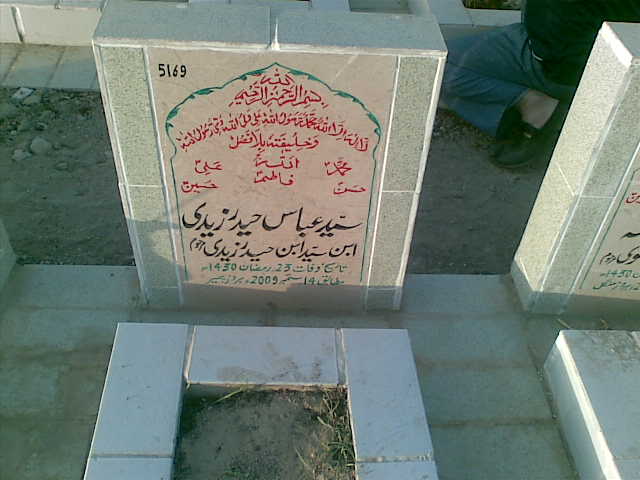 5169 – Syed Abbas Haider Zaidi