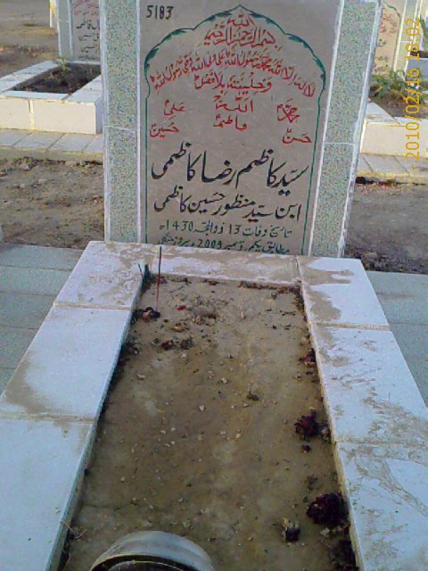 5183 – Syed Kazim raza Kazmi