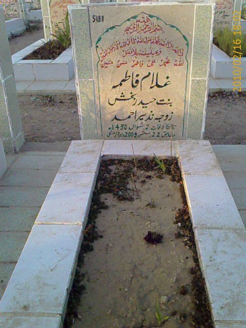 5188 – Ghulam Fatima