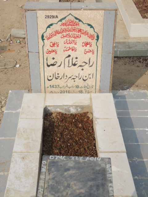 12929 – Raja Ghulam Raza