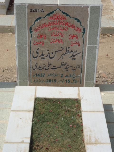 12291 – Syed Mazhar Hasan Zaidi