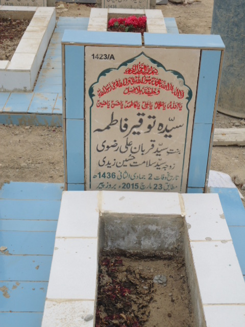 11423 – Syeda Touqeer Fatima