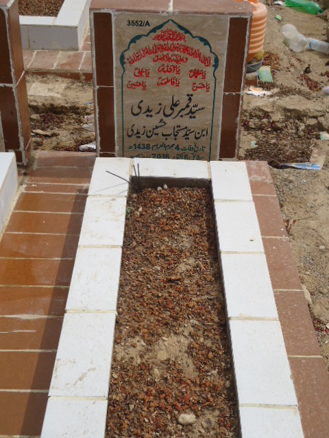 13552 – Syed Qamber Ali Zaidi