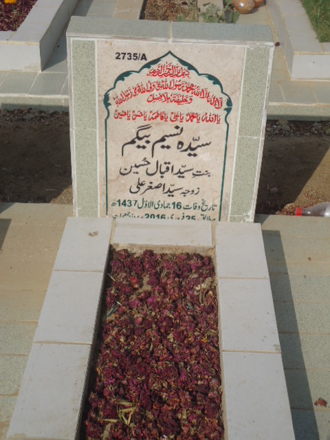 12735 – Syeda Naseem Begum