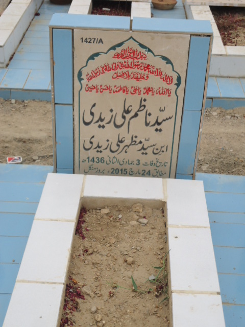 11427 – Syed Nazim Ali Zaidi