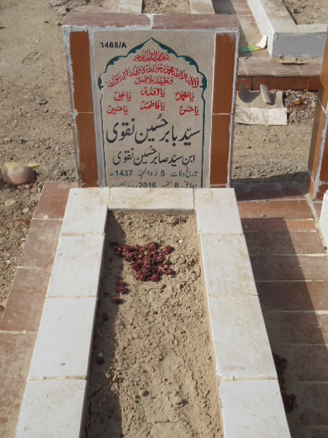 13468 – Syed Babar Hussain Naqvi