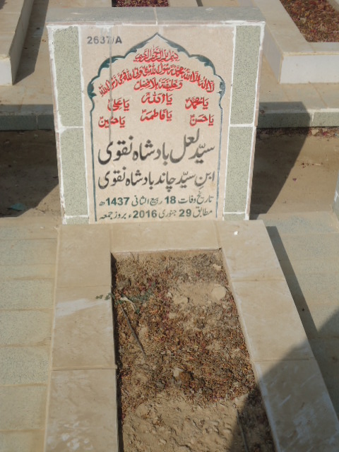 12637 – Syed Laal Badshah Naqvi