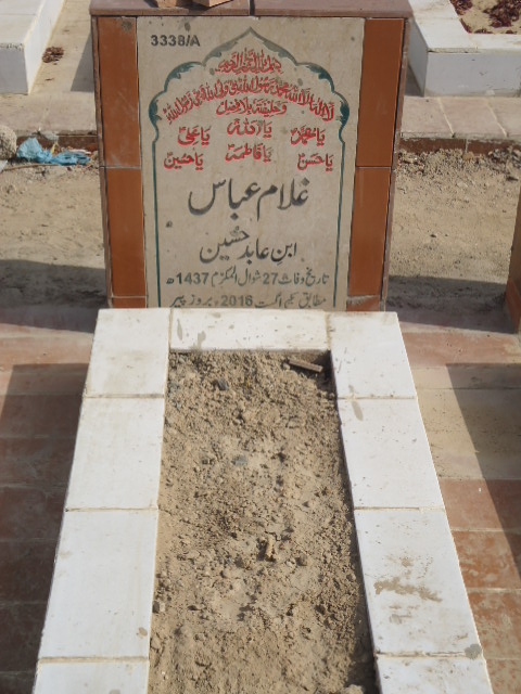 13338 – Ghulam Abbas