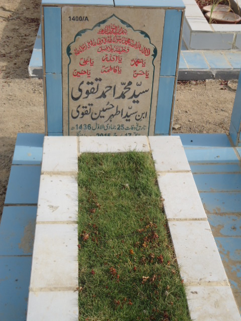11400 – Syed Muhammad Ahmed Taqvi