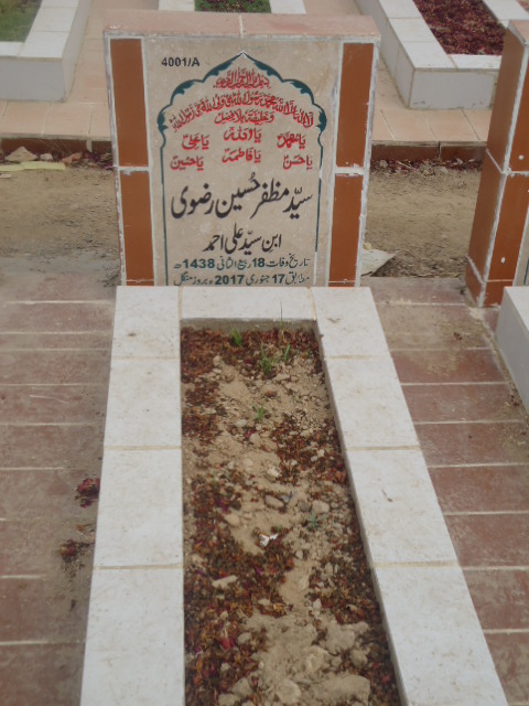 14001 – Syeda Muzafar Hussain Rizvi