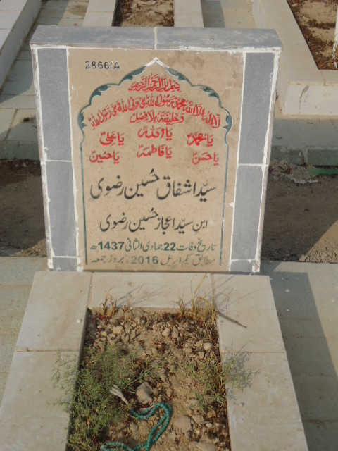 12866 – Syed Ashfaq Hussain Rizvi