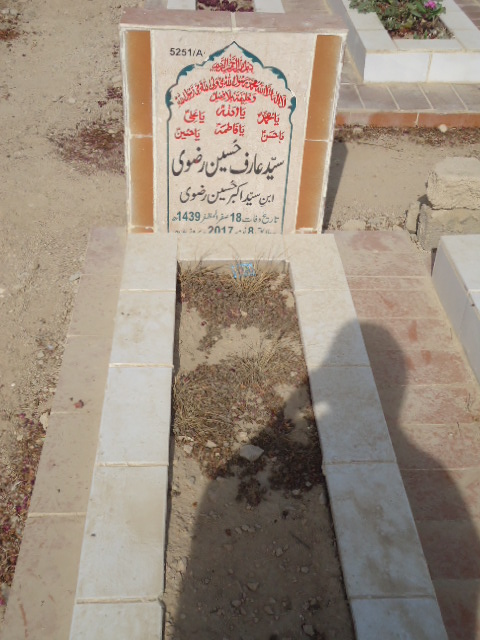 15251 – Syed Arif Hussain Rizvi
