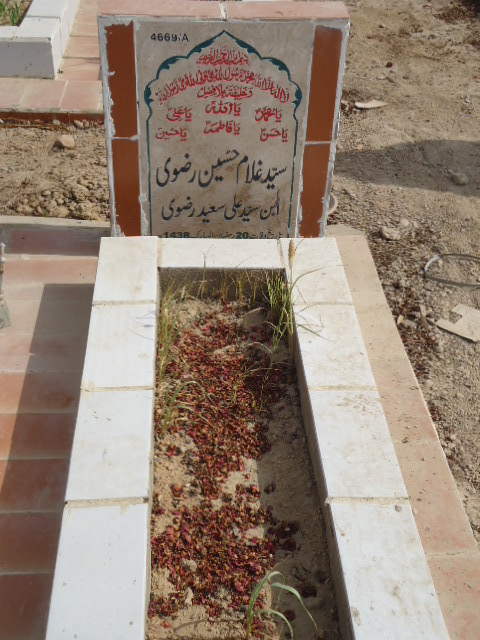14669 – Syed Ghulam Hussain Rizvi