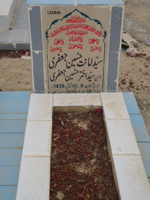 11228 – Syed Imanat Hussain Jaffery