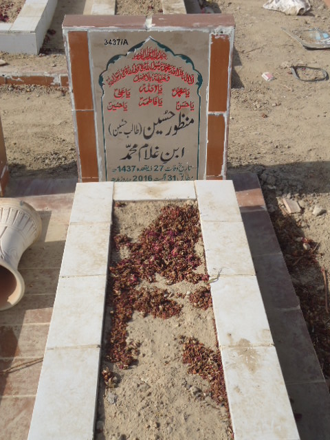 13437 – Manzoor Hussain