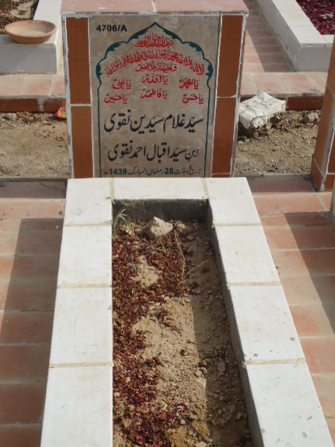 14706 – Syed Ghulam Syedain Naqvi