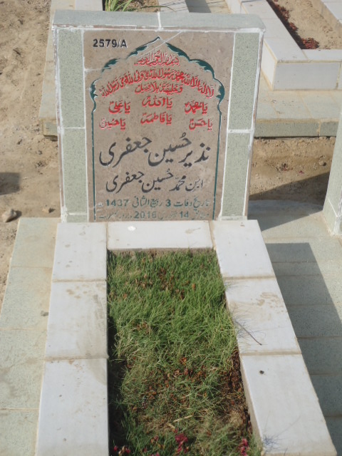 12579 – Nazeer Hussain Jaffery