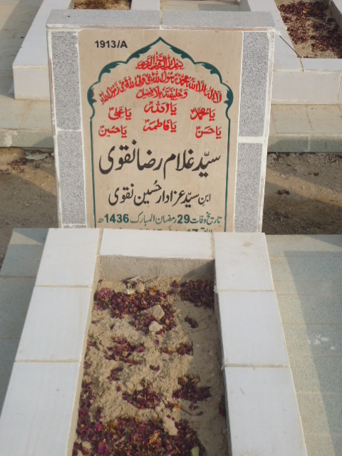 11913 – Syed Ghulam Raza Naqvi
