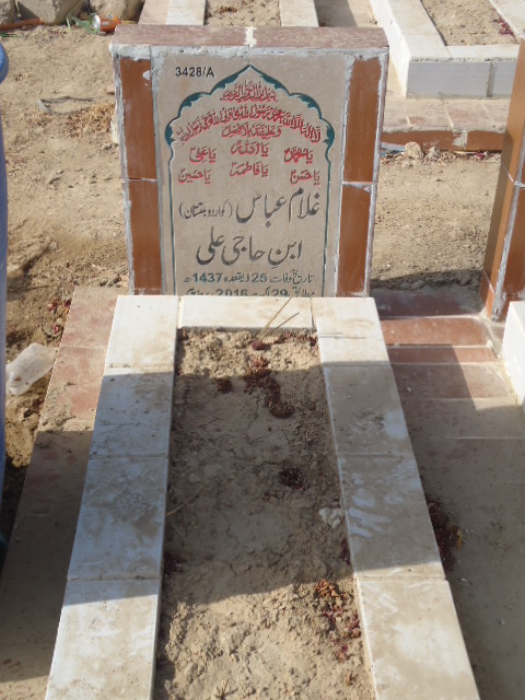 13428 – Ghulam Abbas