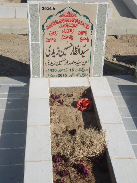 12034 – Syed Anzar Hussain Zaidi