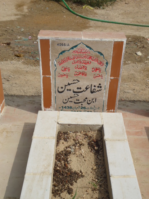 14565 – Shafaat Hussain