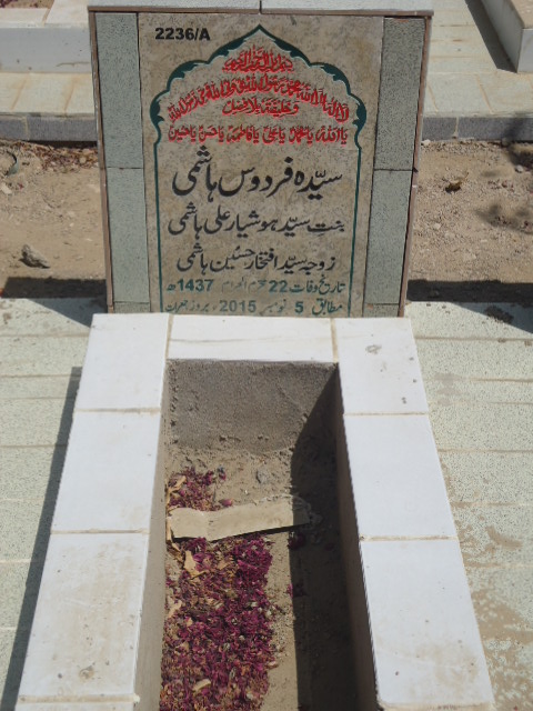 12236 – Syeda Firdous Hashmi