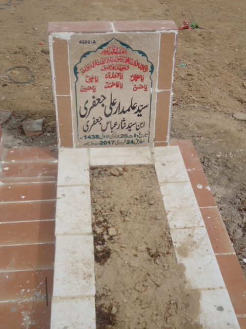 14200 – Syed Alamdar Ali Jaffery