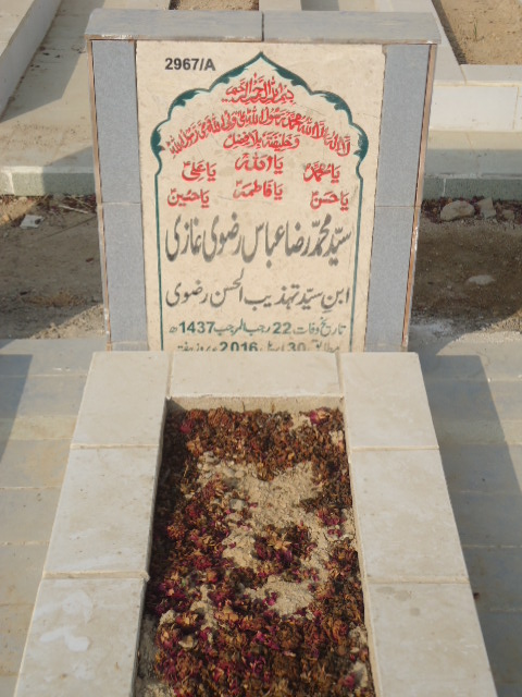 12967 – Syed Muhammad Raza Abbas Rizvi Ghazi
