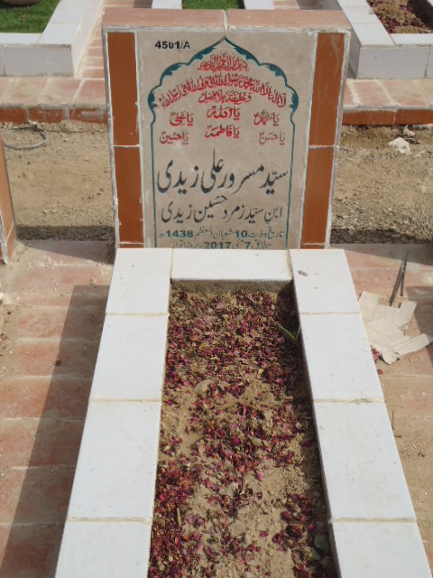 14501 – Syed Masroor Ali Zaidi