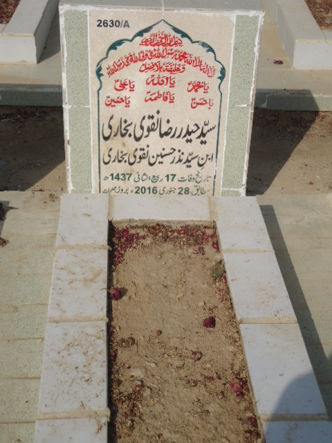 12630 – Syed Haider Raza Naqvi Bukhari