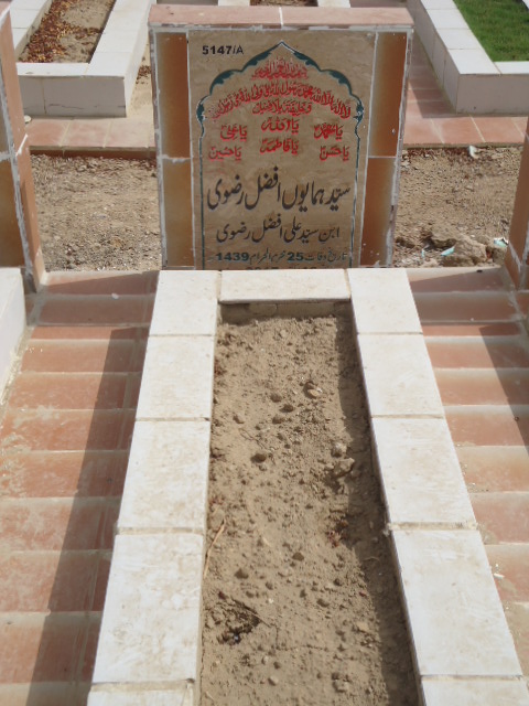 15147 – Syed Humayun Afzal Rizvi
