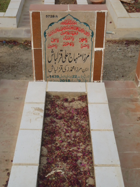 15728 – Mirza Minhaj Ali Qazalbash