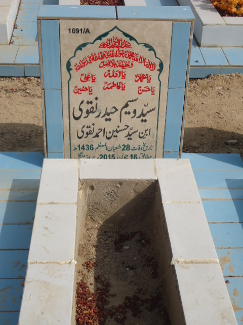 11691 – Syed Waseem Haider Naqvi