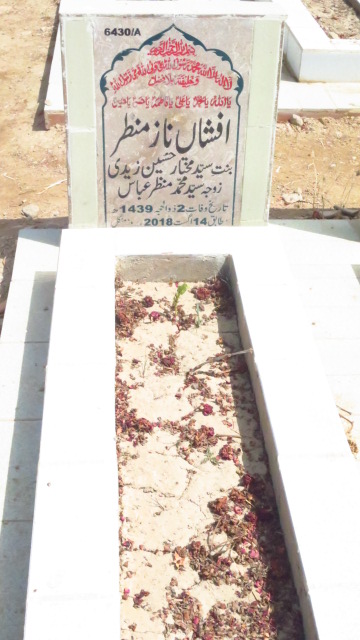 16430 – Afshaa Naz Manzar