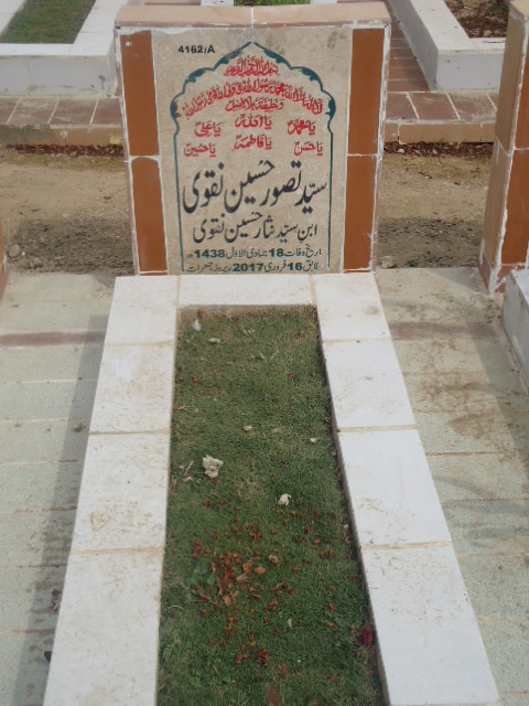 14162 – Syed Tassawar Hussain Naqvi