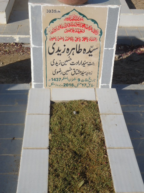 13035 – Syeda Tahira Zaidi