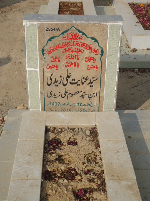 12954 – Syed Enayat Ali Zaidi