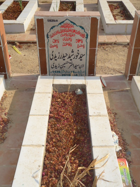 15820 – Syed Khursheed Haider Zaidi