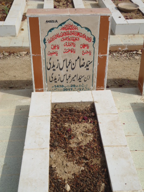 14465 – Syed Zamin Abbas Zaidi