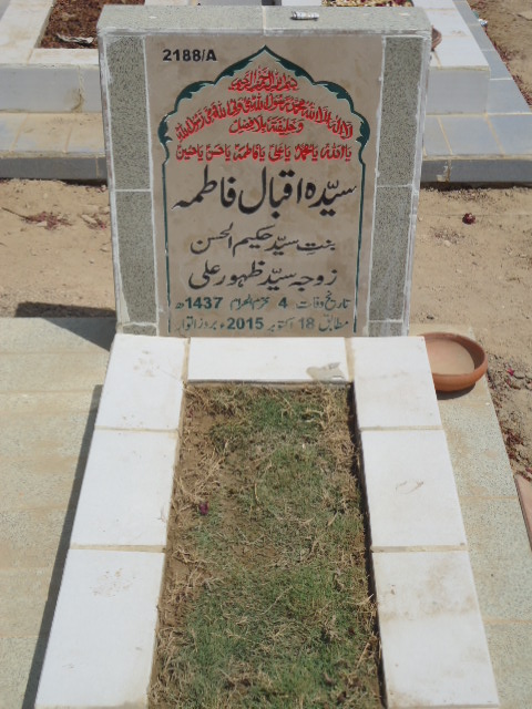 12188 – Syeda Iqbal Fatima