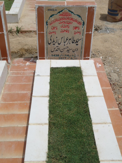 14985 – Syed Tahir Abbas Zaidi