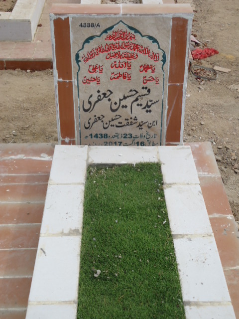 14888 – Syed Qaseem Hussain Jaffery