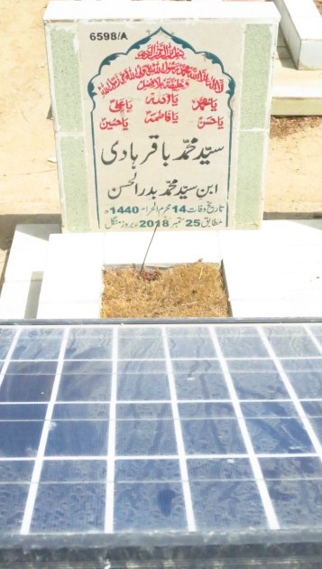 16598 – Syed Muhammad Baqar Hadi