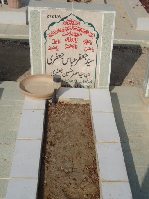 12721 – Syed Jaffar Abbas Jaffery